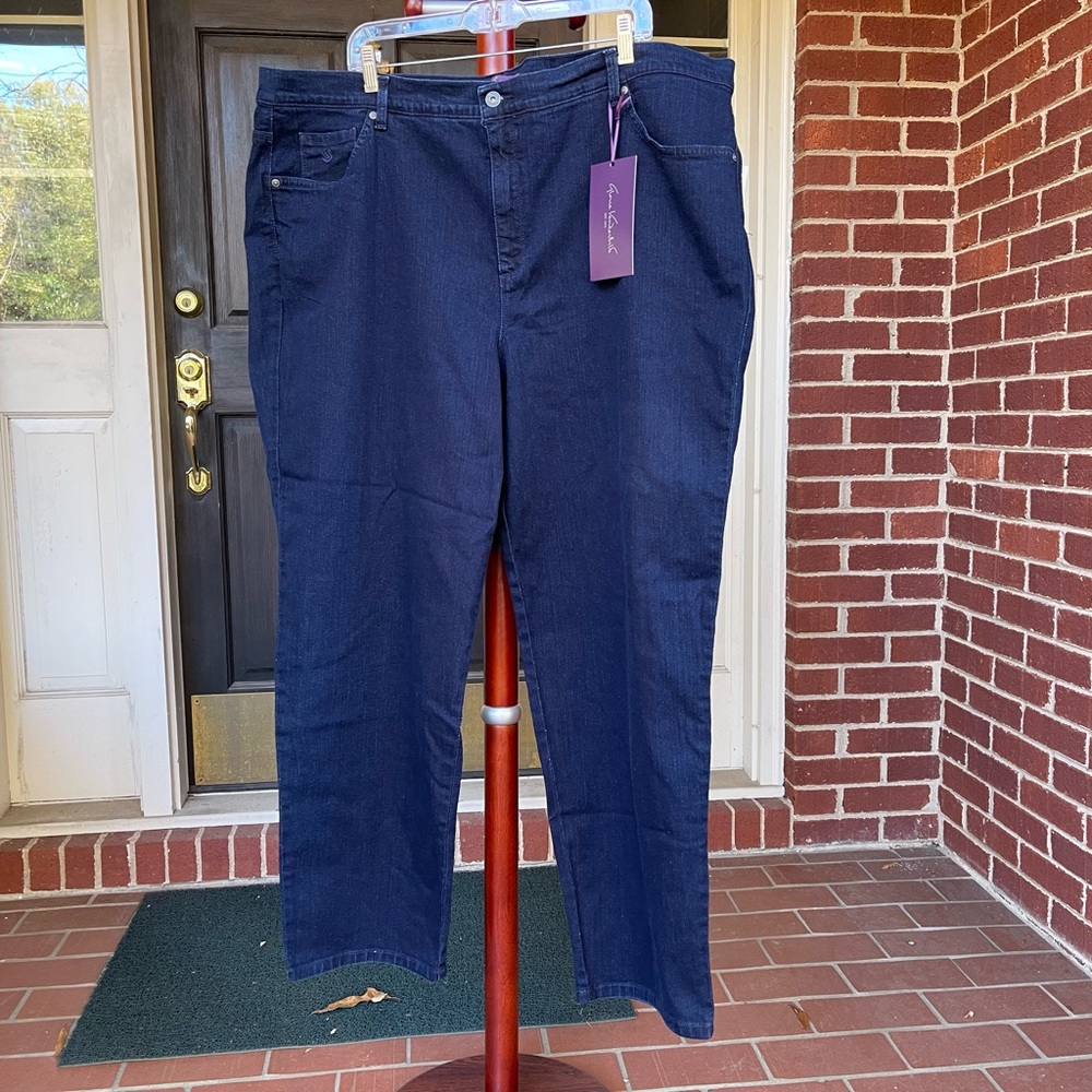 Gloria Vanderbilt Amanda Denim 5 Pocket Stretch Jeans 24W Average 30” Inseam NWT